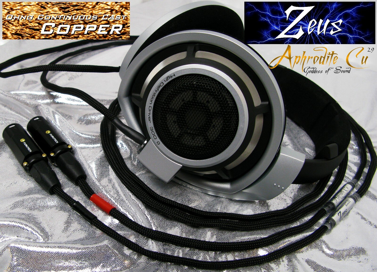 Sennheiser Zeus Hard Wired Headphone Cable